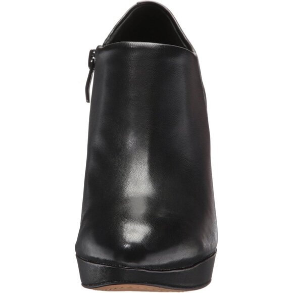 Vince Camuto Women's Black Nappa Closed Pointed Toe High Heel Elvin Bootie - Picture 2 of 8